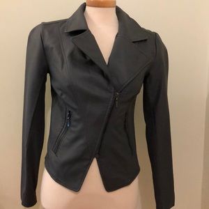 Jennifer Lopez Faux Leather Jacket , size S